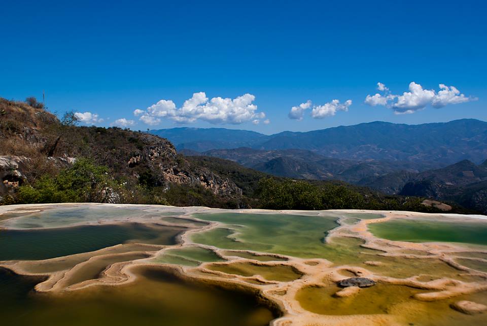 Balneario Cascadas de Hierve el Agua, Oaxaca Mexico