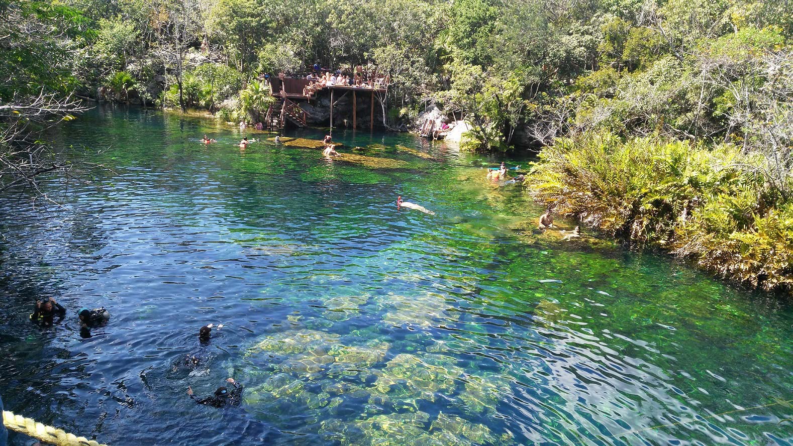 Balneario Cenote Xaman, Balnearios en Mexico