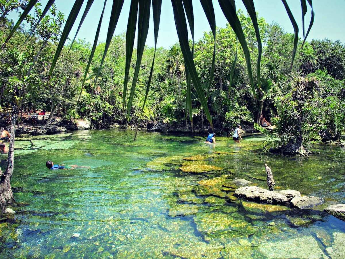 Balneario Cenote Jardin del Eden, Balnearios de Mexico