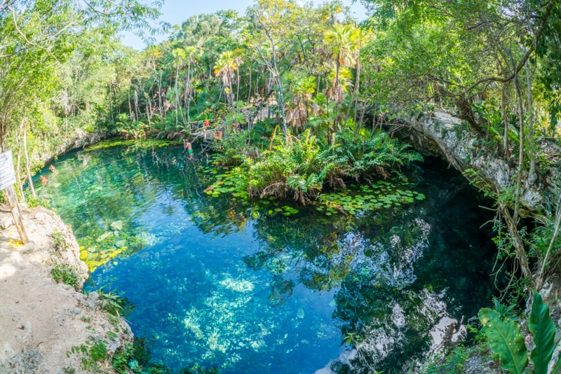 Balneario Cenote Nicte Ha, Balnearios de Mexico