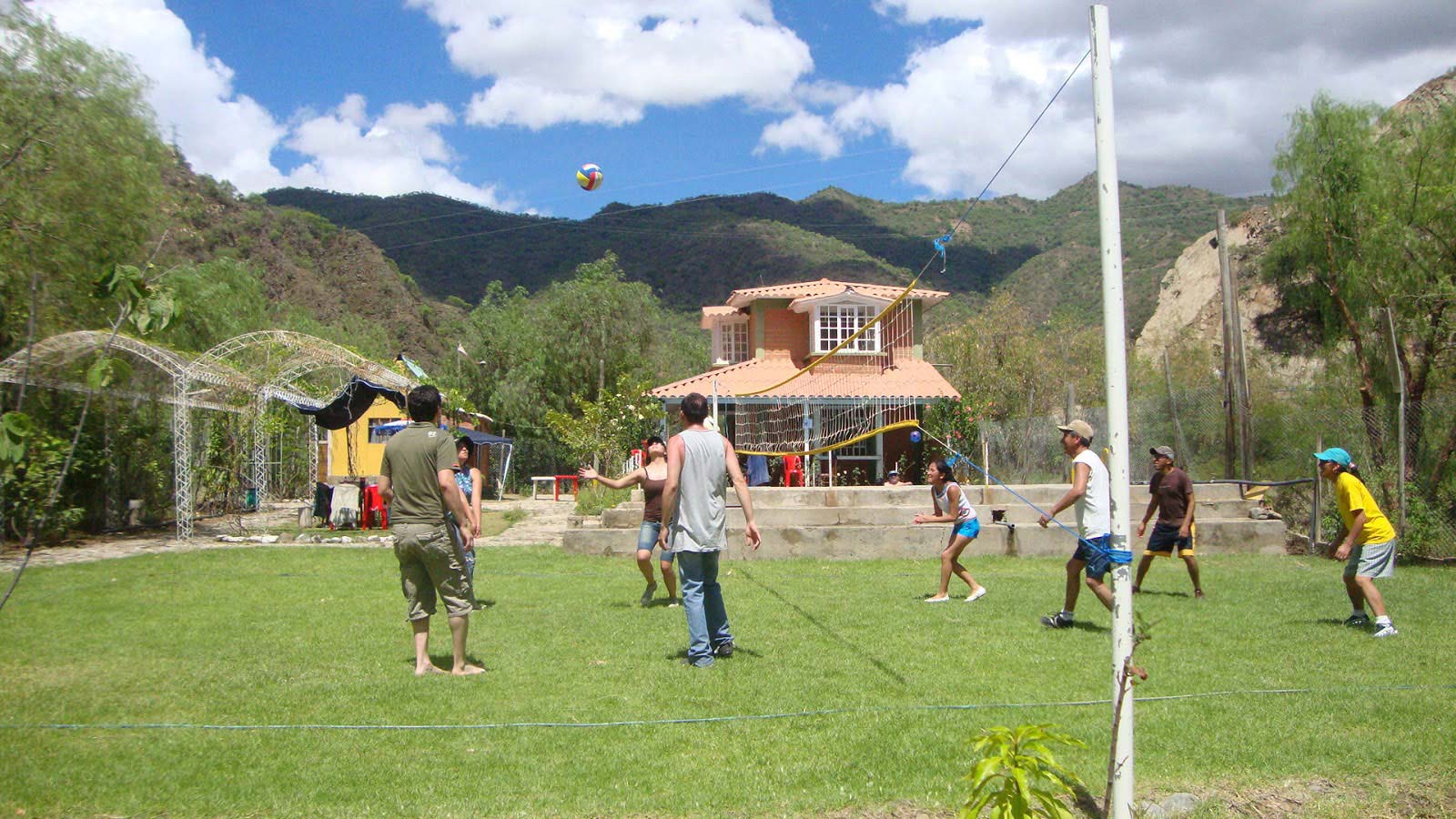 Campamento en Deportivo Casa de Campo, Morelos Mexico
