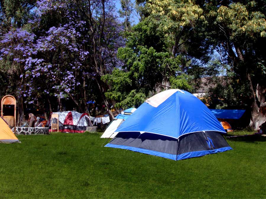 Campamento en Balneario Rancho La Joya, Morelos Mexico