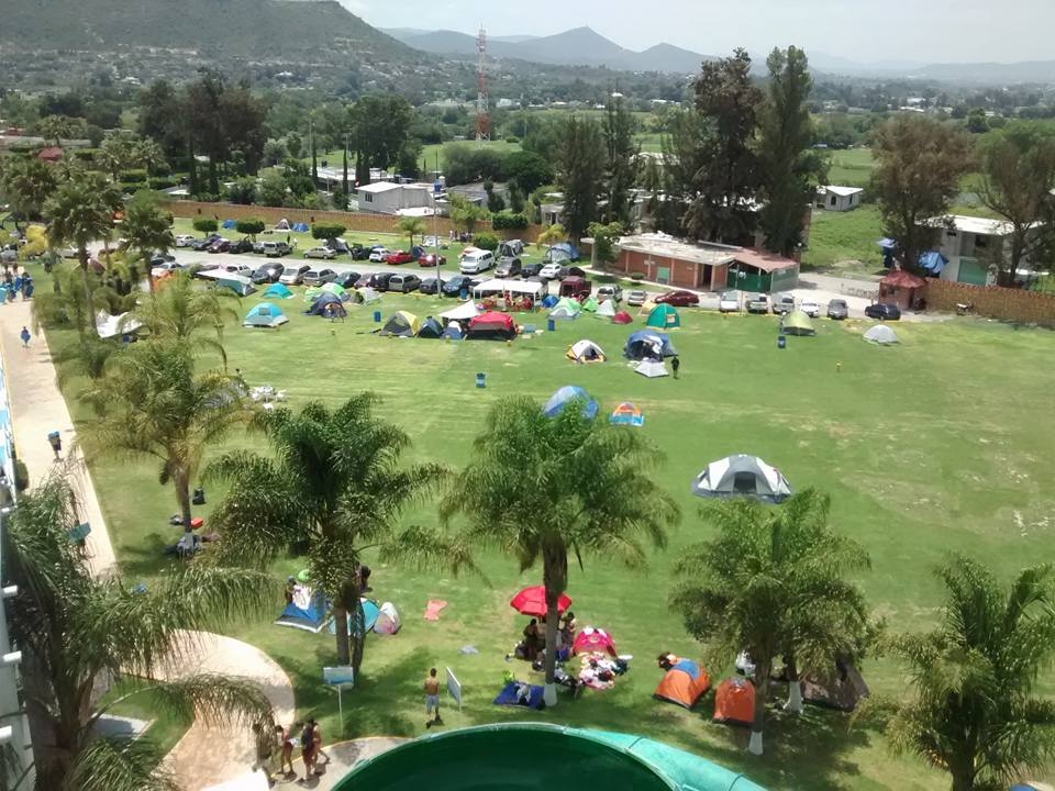 Campamento en Balneario Te Pathé, Hidalgo Mexico