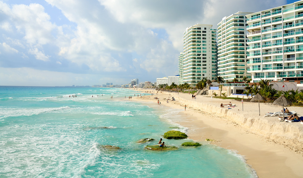 Qué nos ofrece Cancún en plan turístico, Balnearios Mexico
