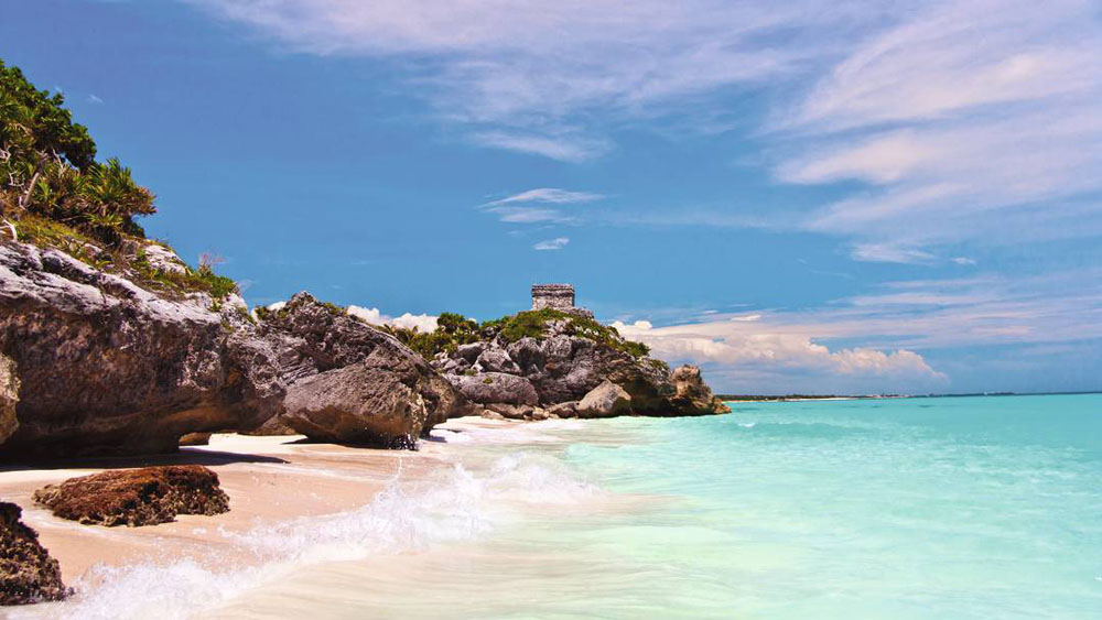 Veto de viaje en Europa propiciará turismo local en el Caribe Mexicano , Balnearios Mexico