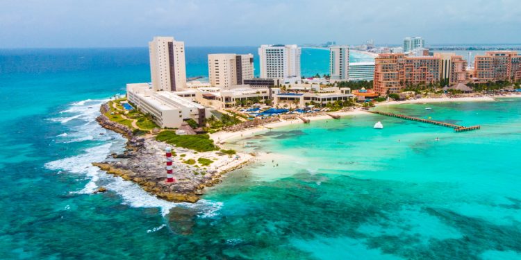 Hoteles de Cancún llegan al 22 por ciento de ocupación, Balnearios Mexico