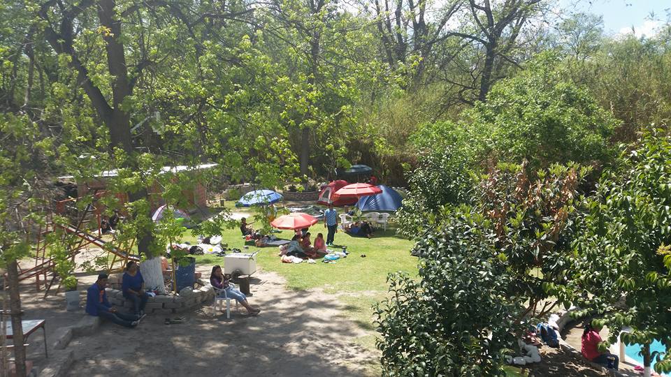 Nota sobre Campamento en Balneario El Huemac