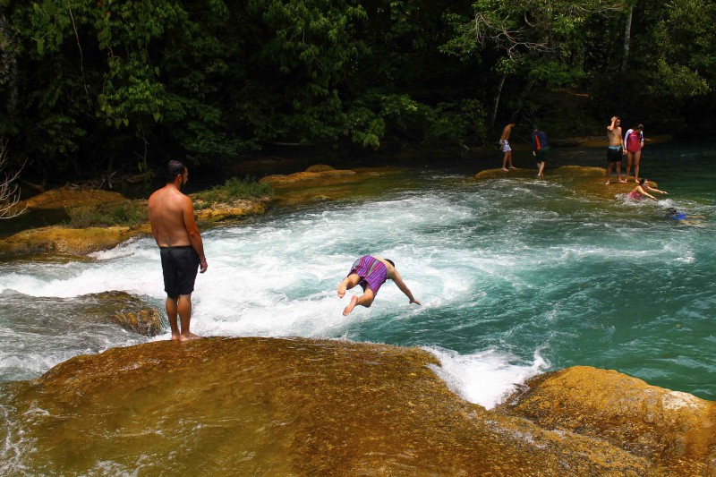 Nota sobre Campamento en Cascadas de Agua Azul