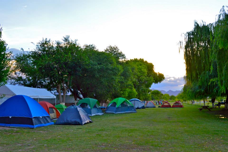 Nota sobre Campamento en Albercas del Abuelo Chumber