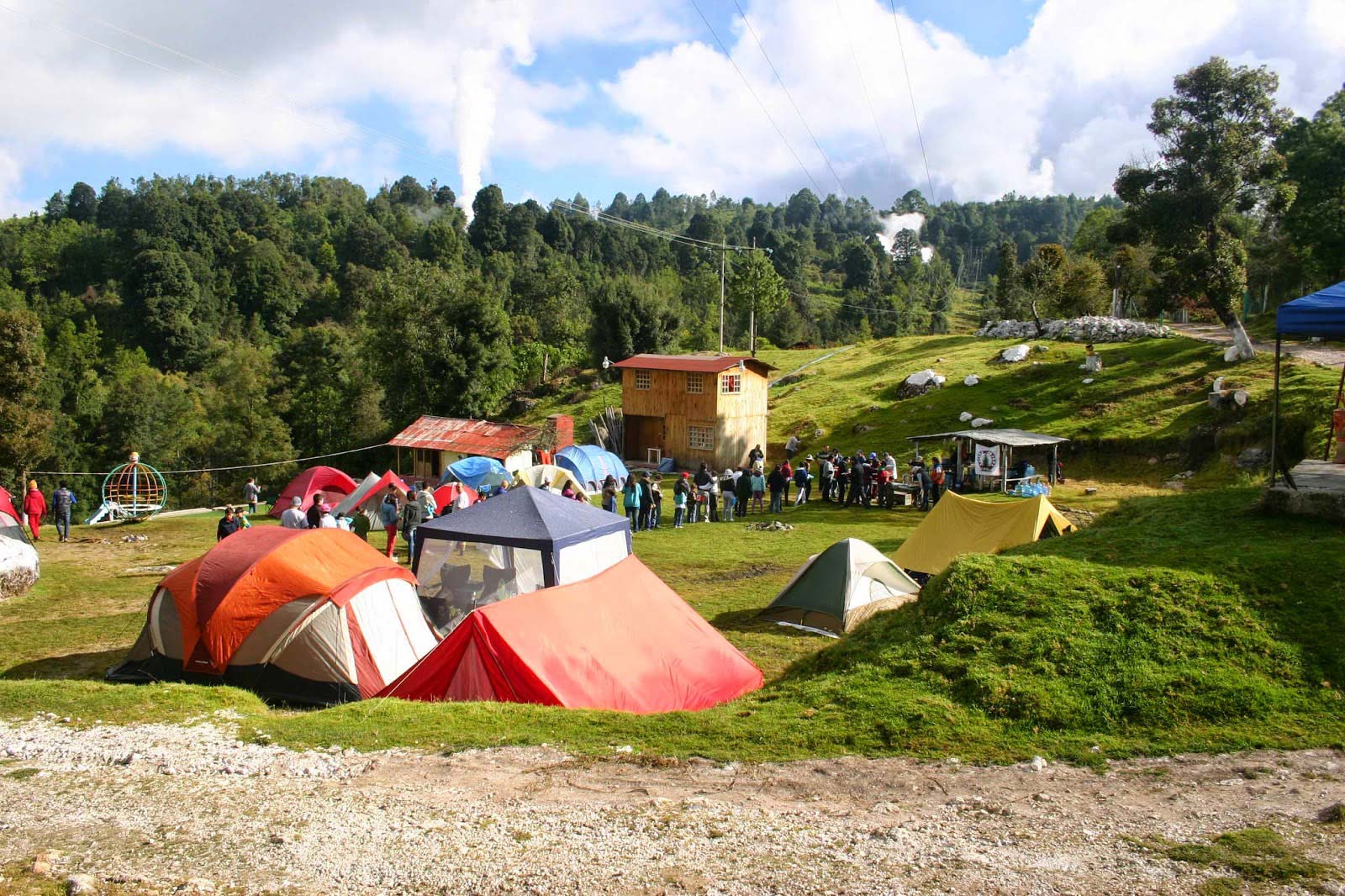 Nota sobre Campamento en Parque Nacional Los Azufres 