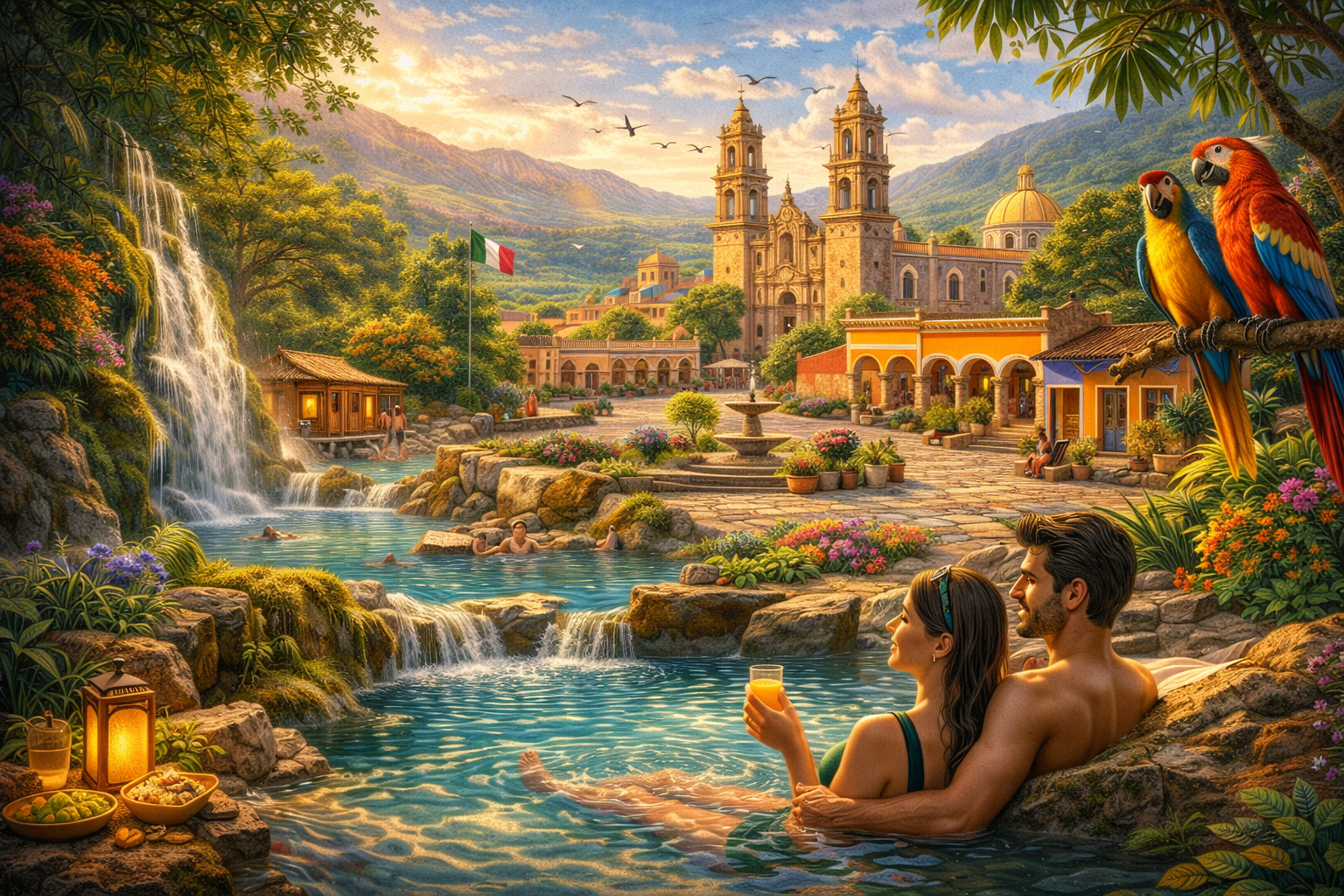 El Secreto Mejor Guardado: Balnearios con Encanto Natural y Pueblos Mágicos en México