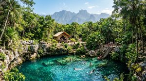 Campamentos y Balnearios: Dupla perfecta para el verano. Combina la aventura al aire libre con la diversión acuática en los mejores parajes de México