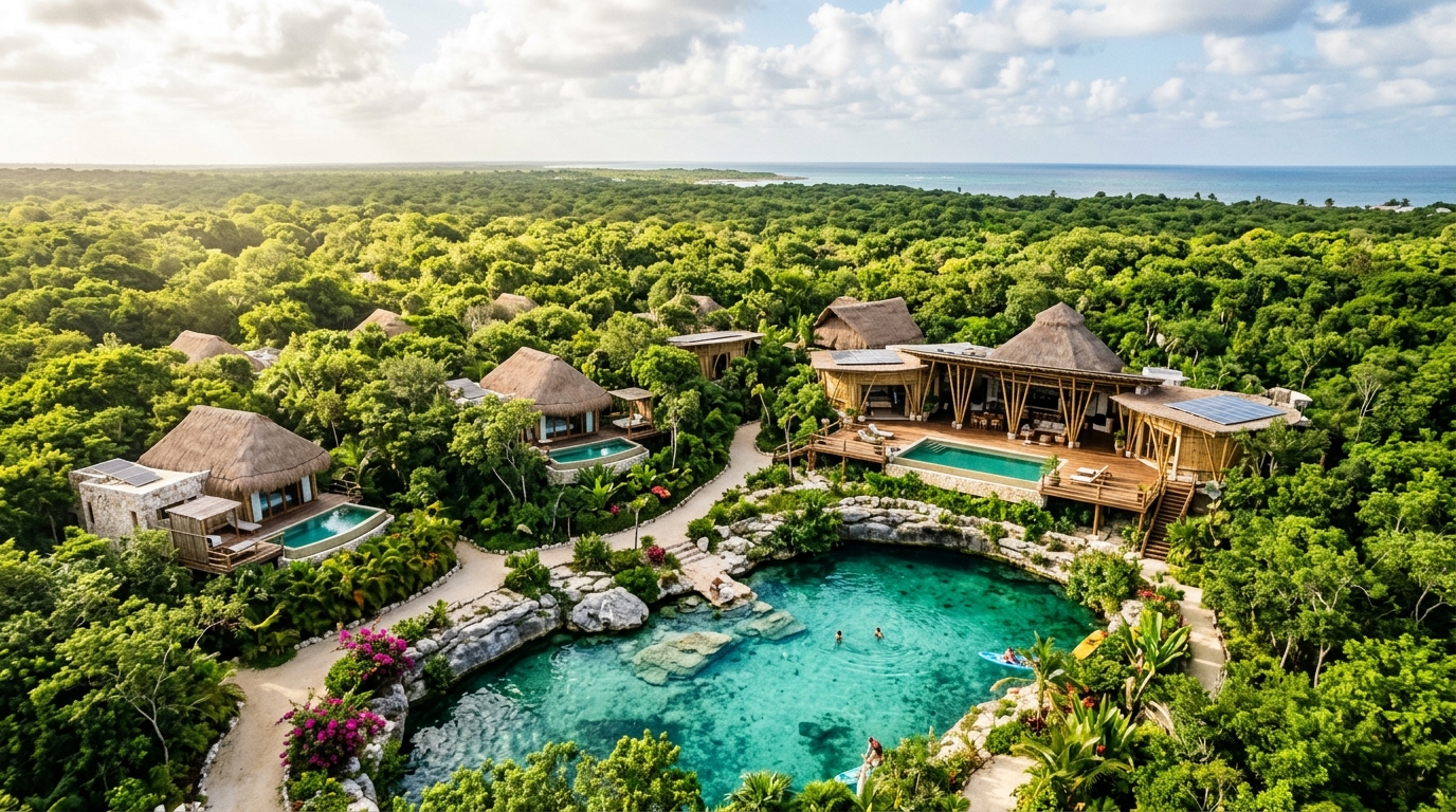 Balnearios Sostenibles de México: Disfruta cuidando el planeta y Conoce opciones eco-friendly para unas vacaciones de sol